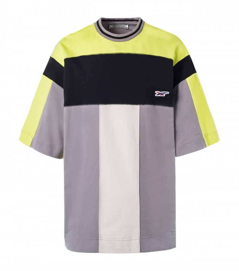 Men\'s Onitsuka Tiger Shirts Yellow | 25879-YPMG