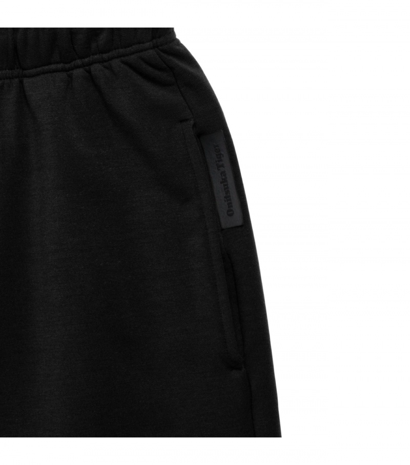 Men's Onitsuka Tiger Shorts Black | 34509-BSPI