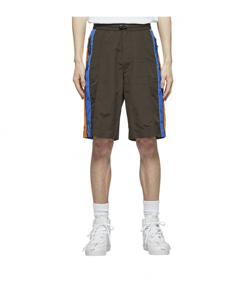 Men's Onitsuka Tiger Shorts Dark Grey | 72310-HSVJ