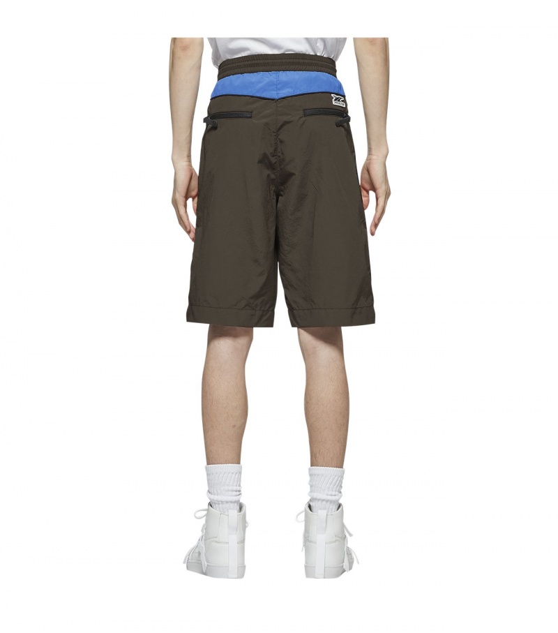 Men's Onitsuka Tiger Shorts Dark Grey | 72310-HSVJ