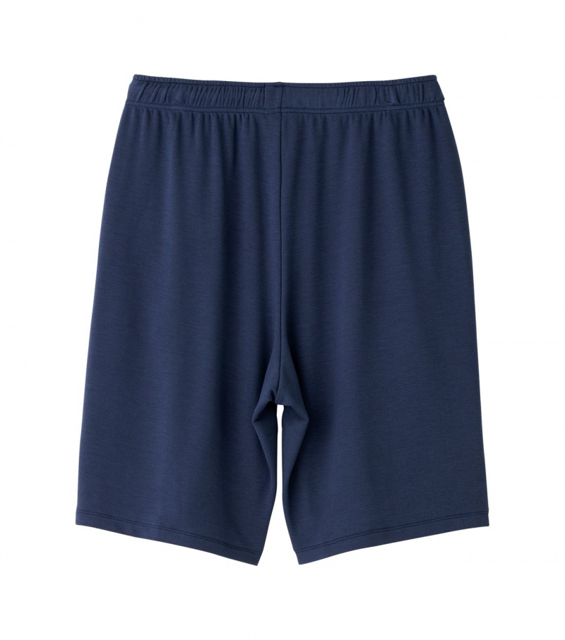 Men's Onitsuka Tiger Shorts Navy | 49862-SVPX