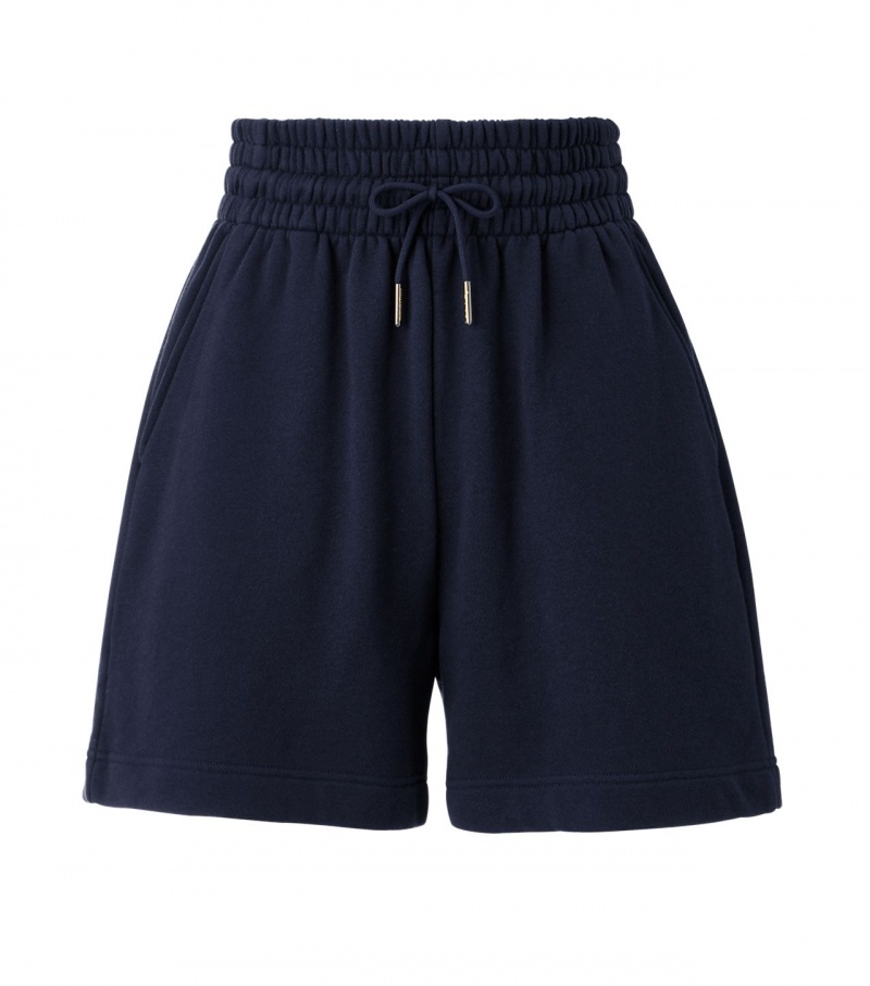 Men\'s Onitsuka Tiger Shorts Navy | 98360-KLAC