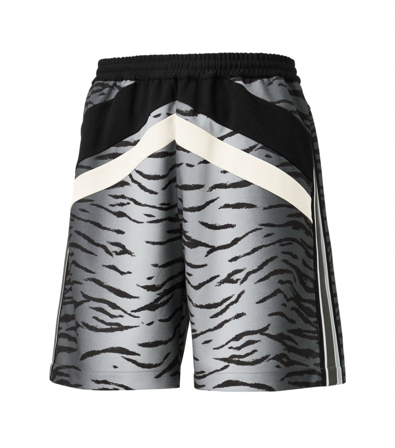 Men's Onitsuka Tiger Shorts White / Black | 29153-JIQX