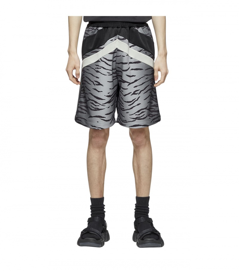 Men's Onitsuka Tiger Shorts White / Black | 29153-JIQX