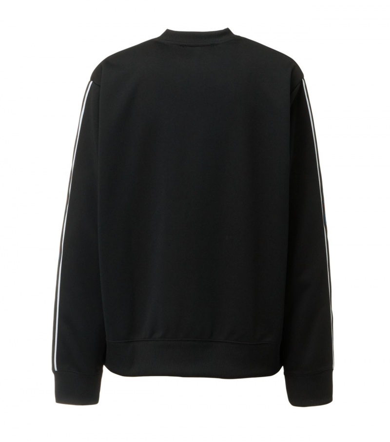 Men's Onitsuka Tiger Sweatshirts Black | 50238-ZSUO