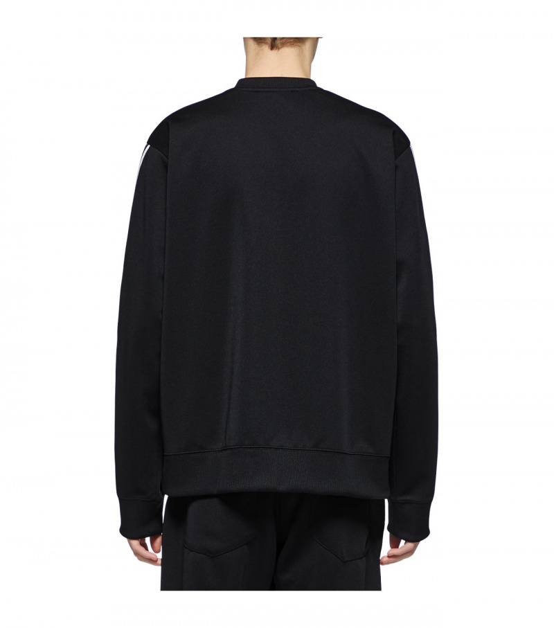 Men's Onitsuka Tiger Sweatshirts Black | 50238-ZSUO