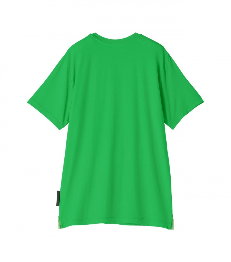 Men's Onitsuka Tiger T Shirts Green | 93062-FONC