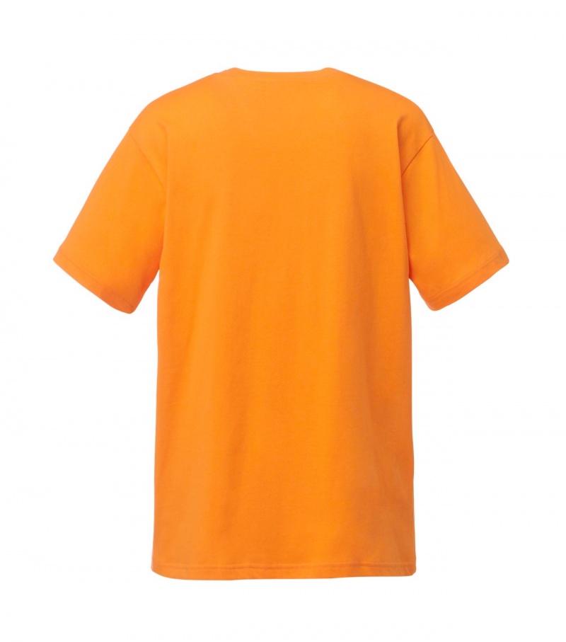 Men's Onitsuka Tiger T Shirts Orange | 23715-KHYS