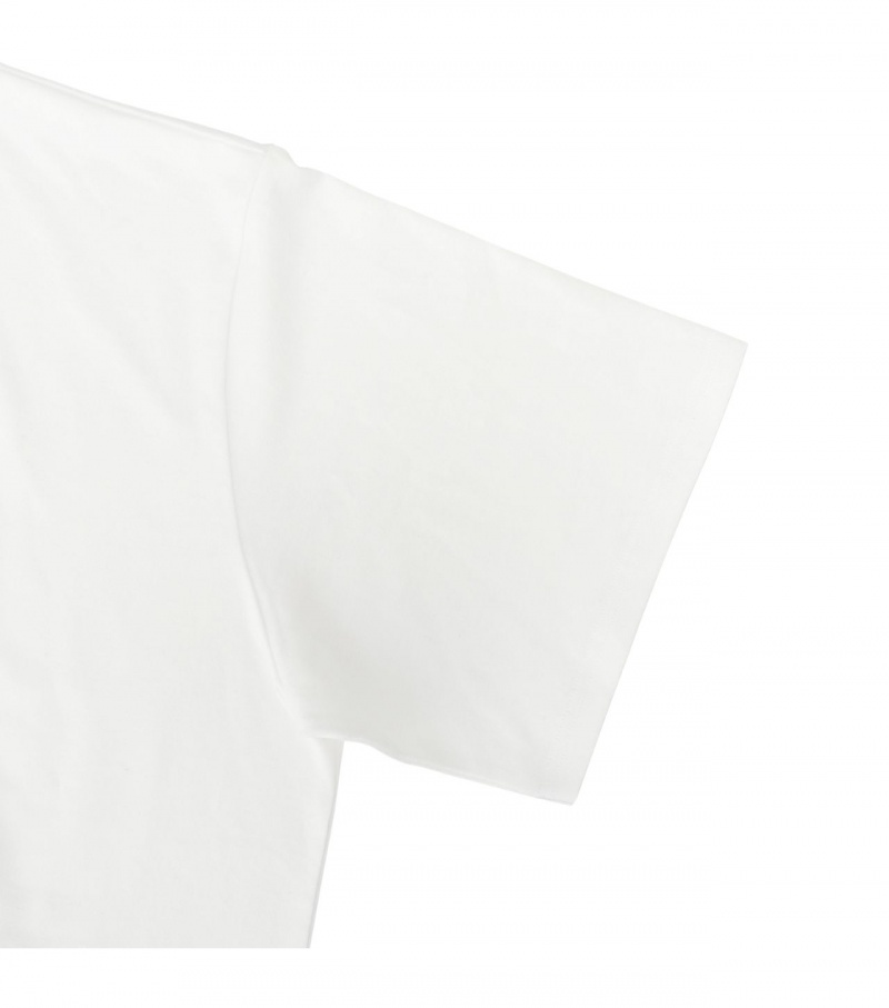 Men's Onitsuka Tiger T Shirts White | 20913-HELA