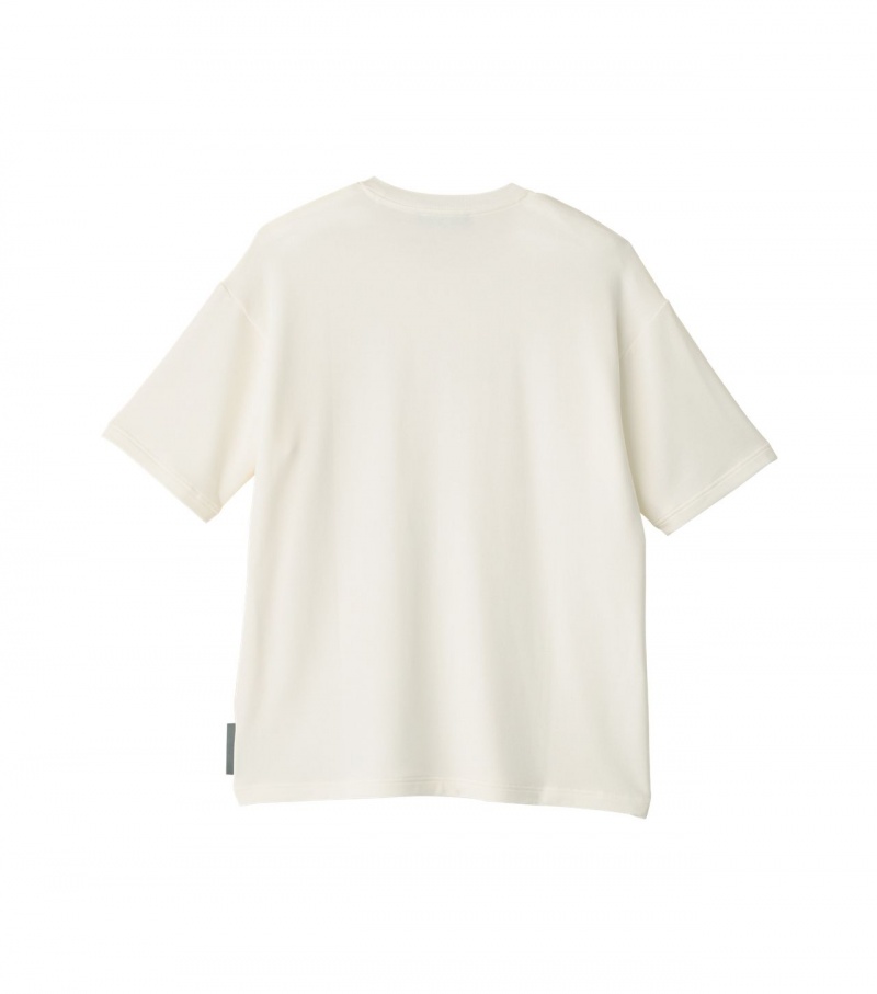 Men's Onitsuka Tiger T Shirts White | 80467-RCMA