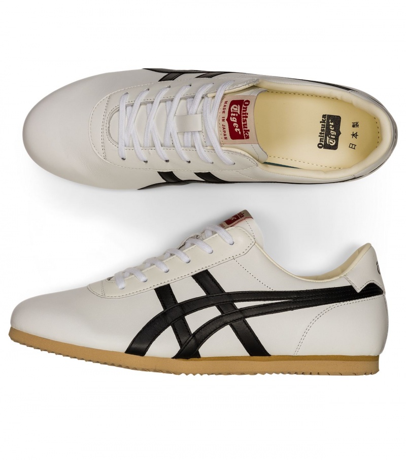 Men's Onitsuka Tiger Tai-Chi Nm Sneakers White / Black | 90631-ICEZ