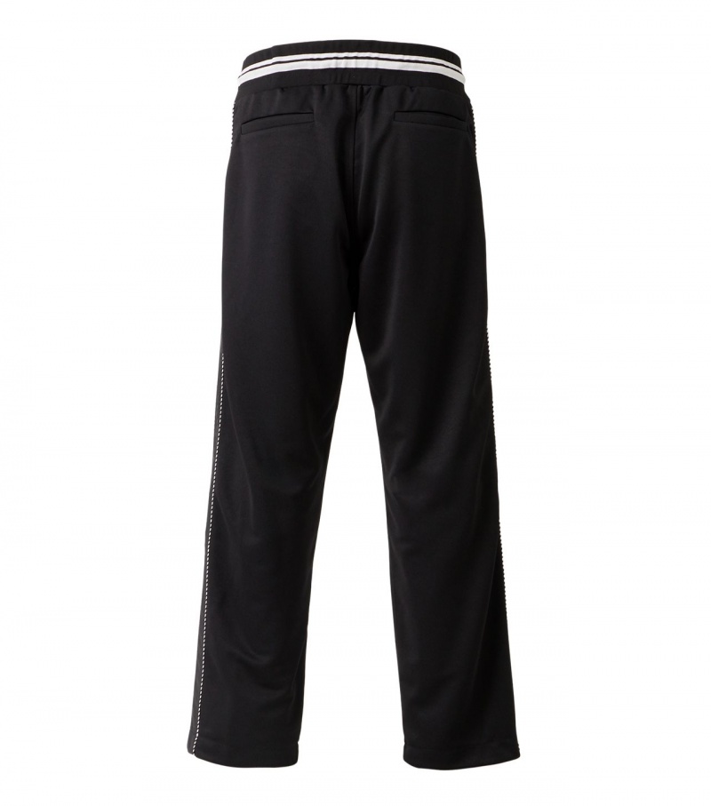 Men's Onitsuka Tiger Track Pants Black | 15092-TQBV