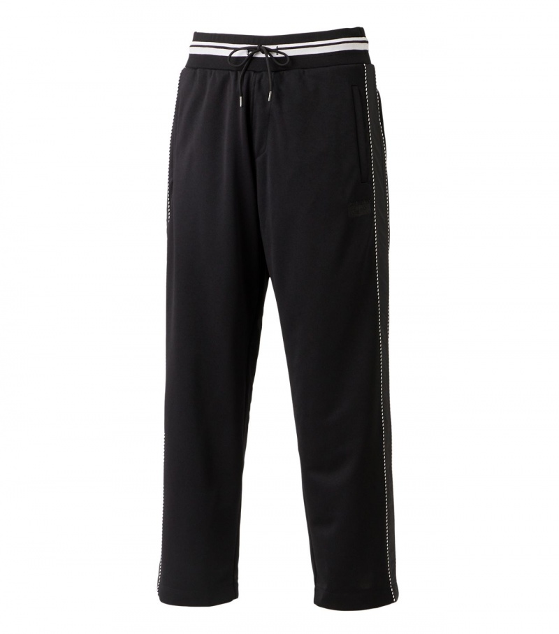 Men's Onitsuka Tiger Track Pants Black | 15092-TQBV