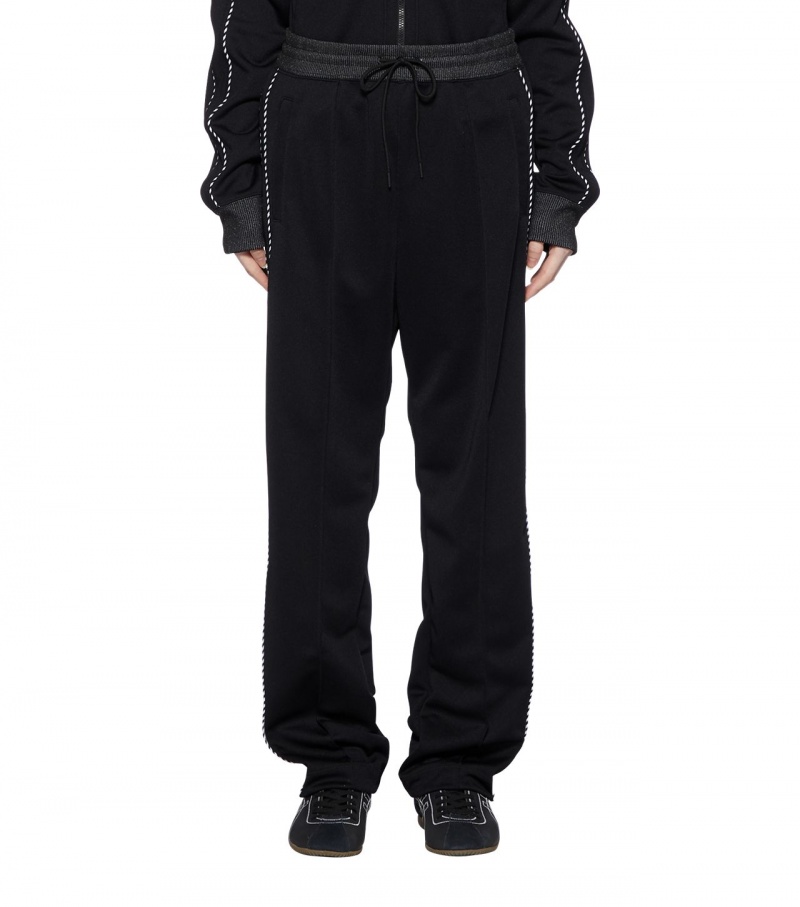 Men's Onitsuka Tiger Track Pants Black | 84576-KVIP