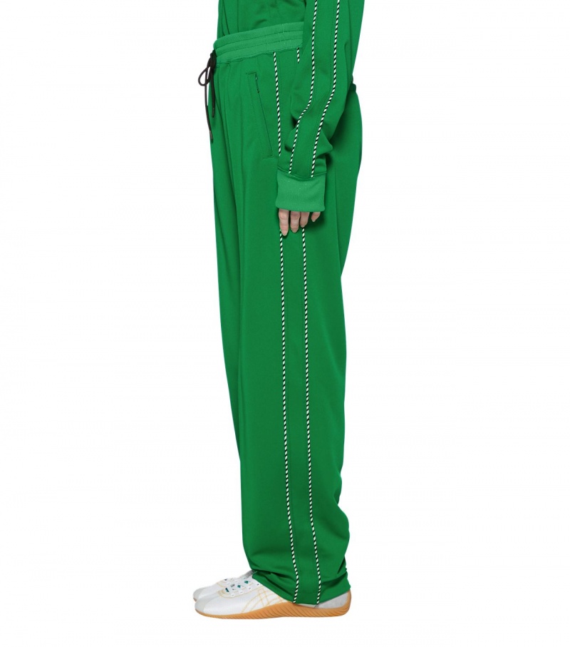 Men's Onitsuka Tiger Track Pants Green | 93261-DFGN