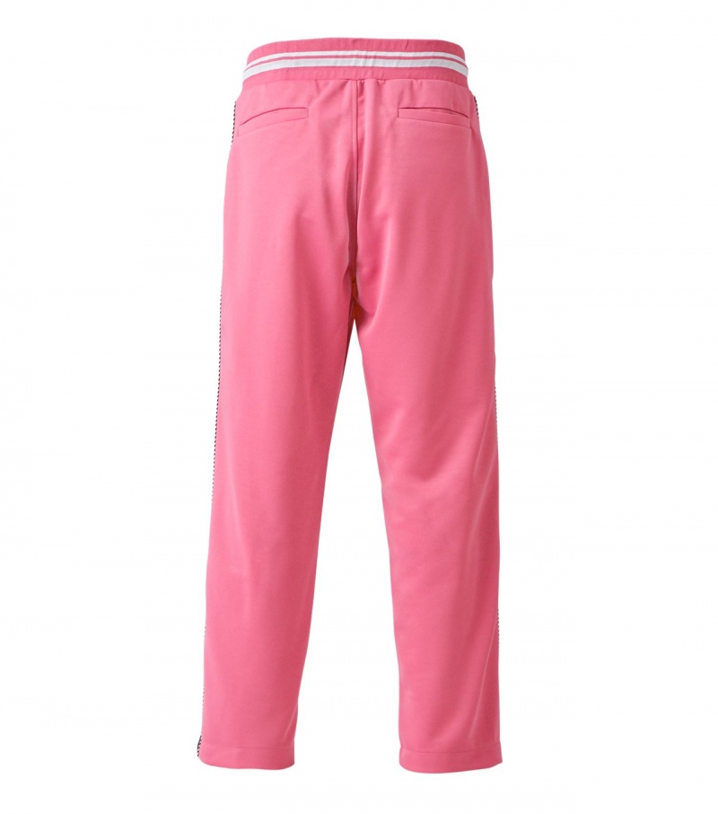 Men's Onitsuka Tiger Track Pants Pink | 54807-RALD