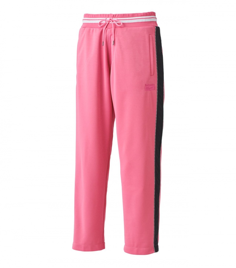 Men's Onitsuka Tiger Track Pants Pink | 54807-RALD