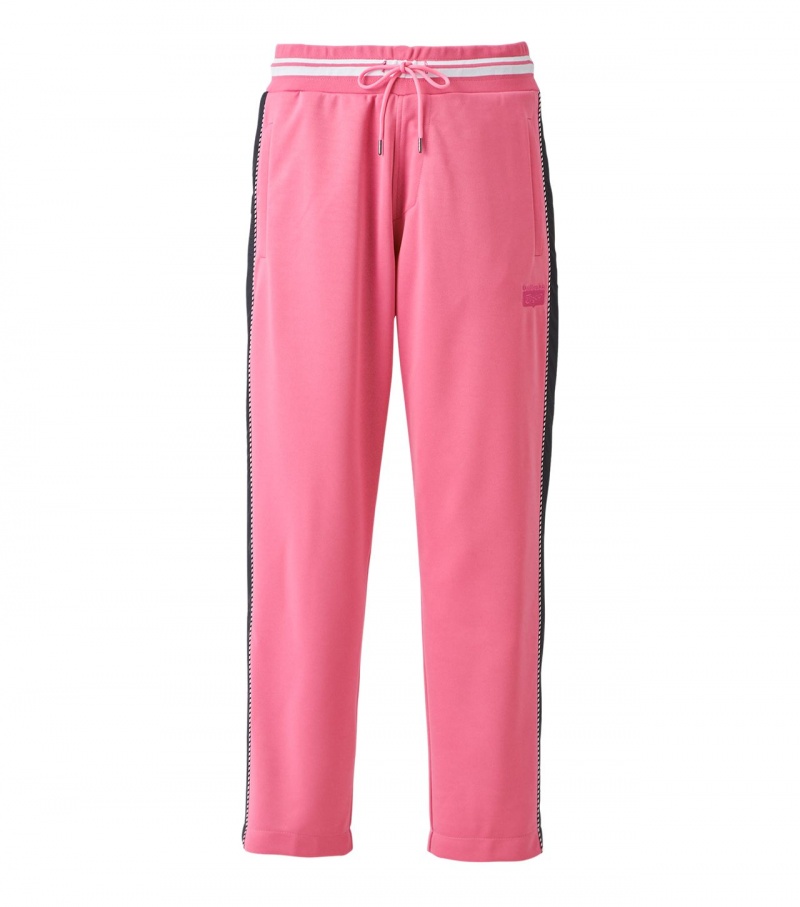 Men\'s Onitsuka Tiger Track Pants Pink | 54807-RALD