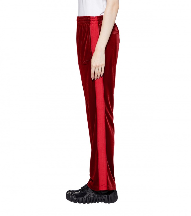 Men's Onitsuka Tiger Track Pants Red | 70243-TQMK