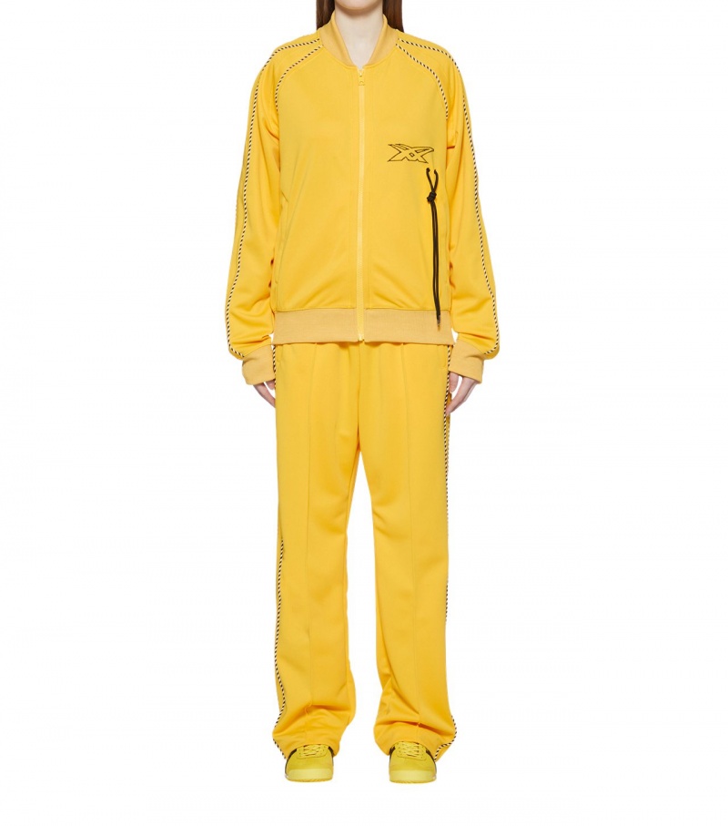 Men's Onitsuka Tiger Track Pants Yellow | 07564-ZXBP