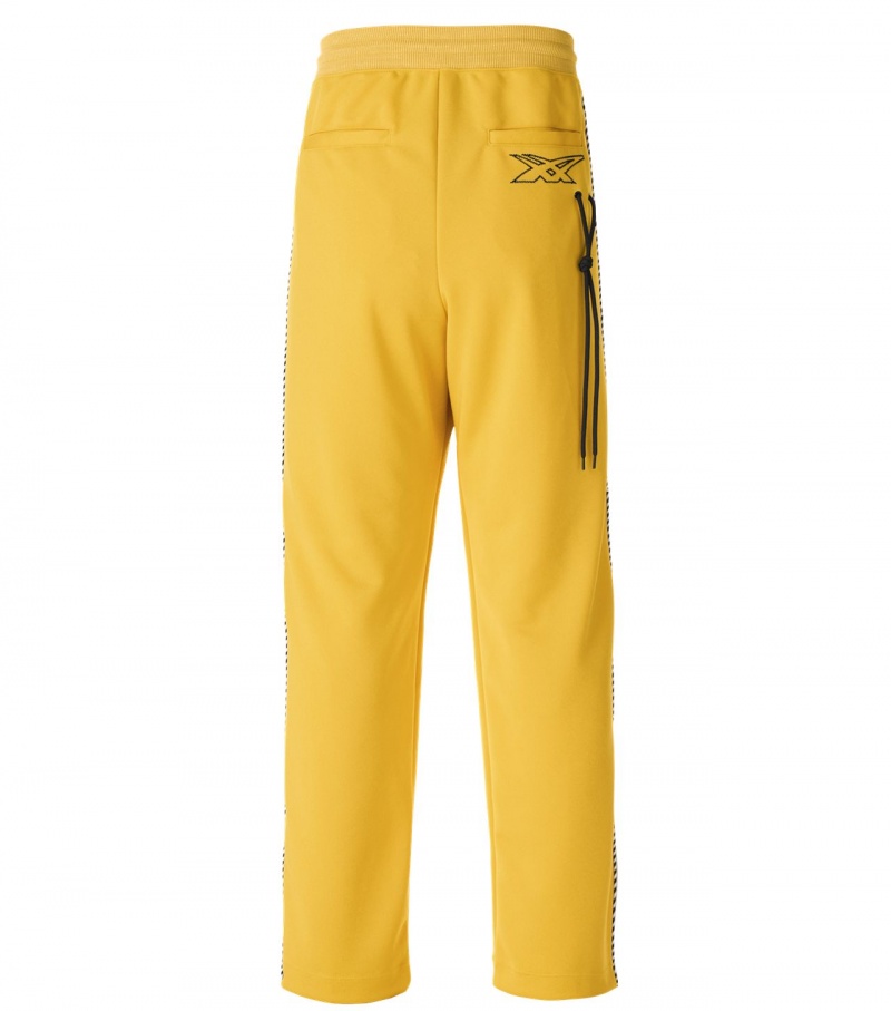 Men's Onitsuka Tiger Track Pants Yellow | 07564-ZXBP