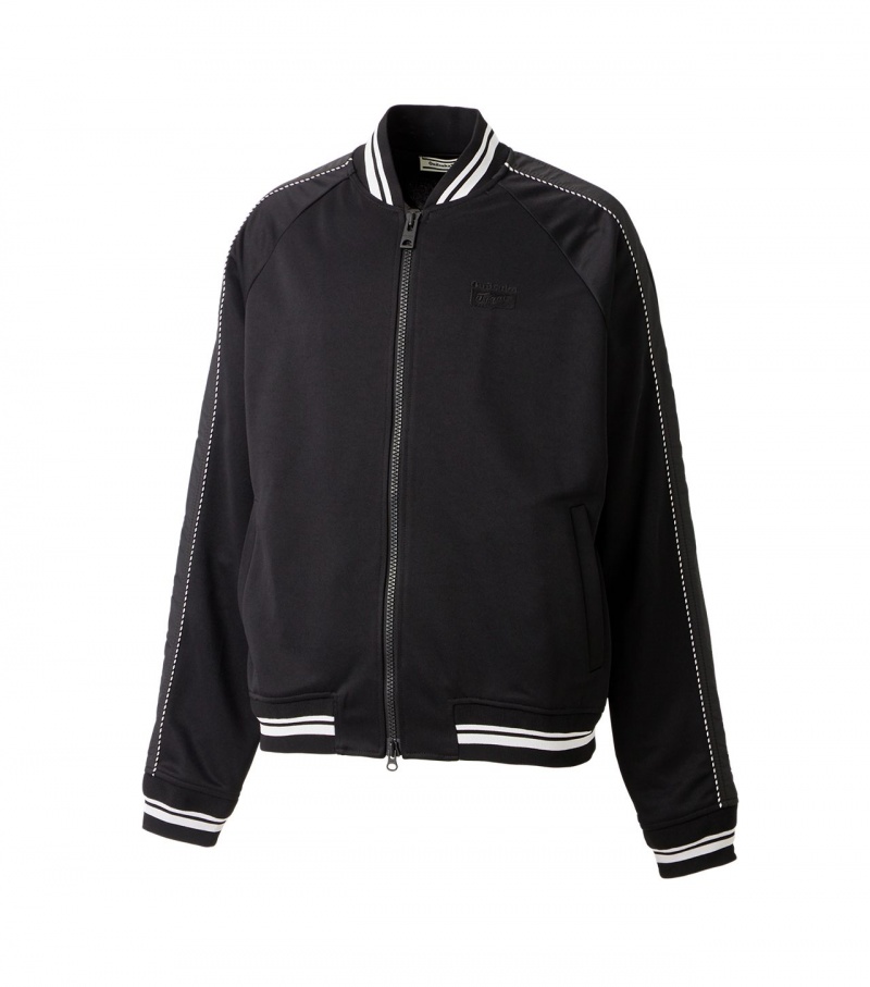 Men's Onitsuka Tiger Track Tops Black | 29301-TBCK