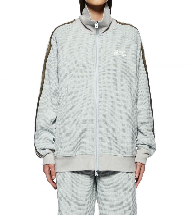 Men's Onitsuka Tiger Track Tops Grey | 61245-PBWJ