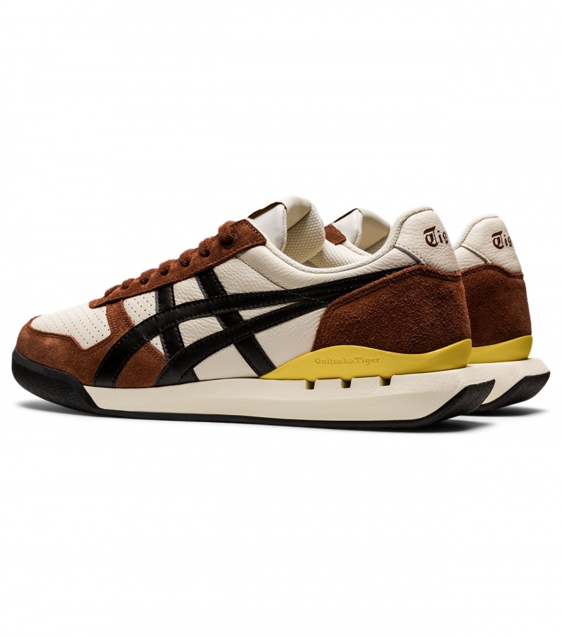 Men's Onitsuka Tiger Ultimate 81 Ex Sneakers Black | 20687-BVZG