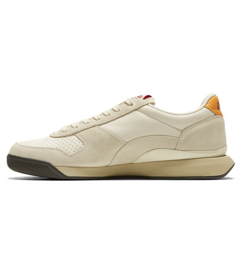 Men's Onitsuka Tiger Ultimate 81 Ex Sneakers Beige | 28196-DXKT