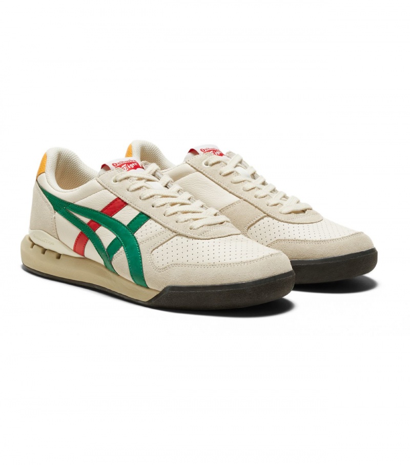 Men's Onitsuka Tiger Ultimate 81 Ex Sneakers Beige | 28196-DXKT