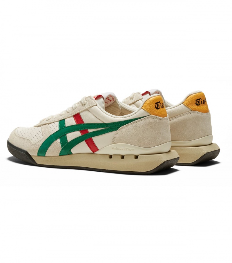 Men's Onitsuka Tiger Ultimate 81 Ex Sneakers Beige | 28196-DXKT