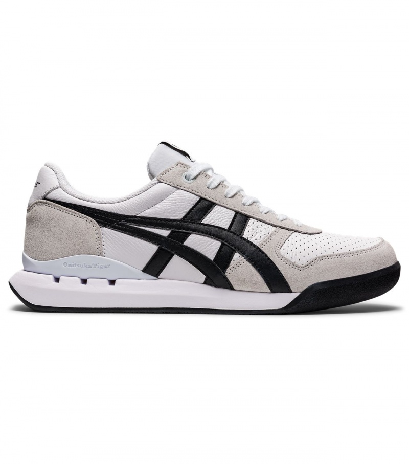 Men\'s Onitsuka Tiger Ultimate 81 Ex Sneakers White / Black | 95614-SWUX