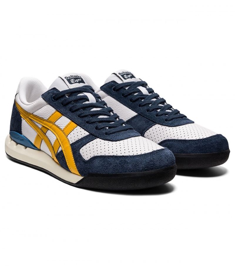 Men's Onitsuka Tiger Ultimate 81 Ex Sneakers White | 20567-GIWC