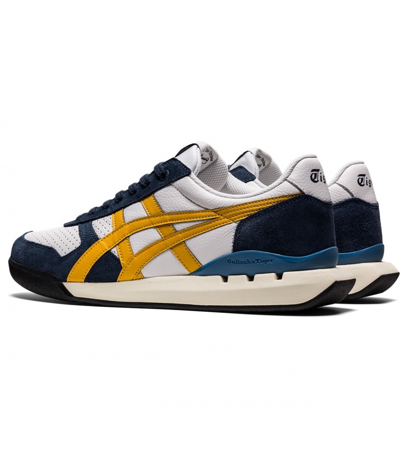 Men's Onitsuka Tiger Ultimate 81 Ex Sneakers White | 20567-GIWC