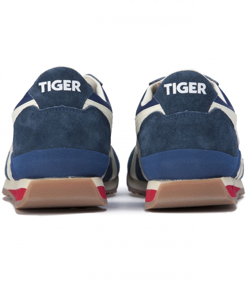 Men's Onitsuka Tiger Ultimate 81 Nm Sneakers Navy | 81209-RPYV