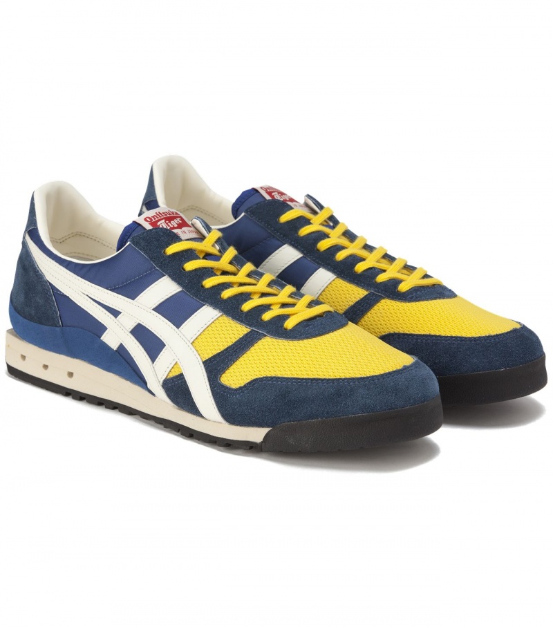 Men's Onitsuka Tiger Ultimate 81 Nm Sneakers Navy / Cream | 93574-EKJW