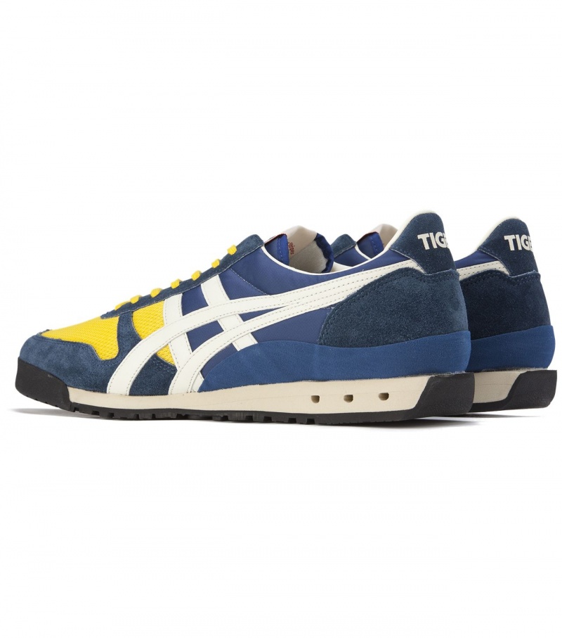 Men's Onitsuka Tiger Ultimate 81 Nm Sneakers Navy / Cream | 93574-EKJW