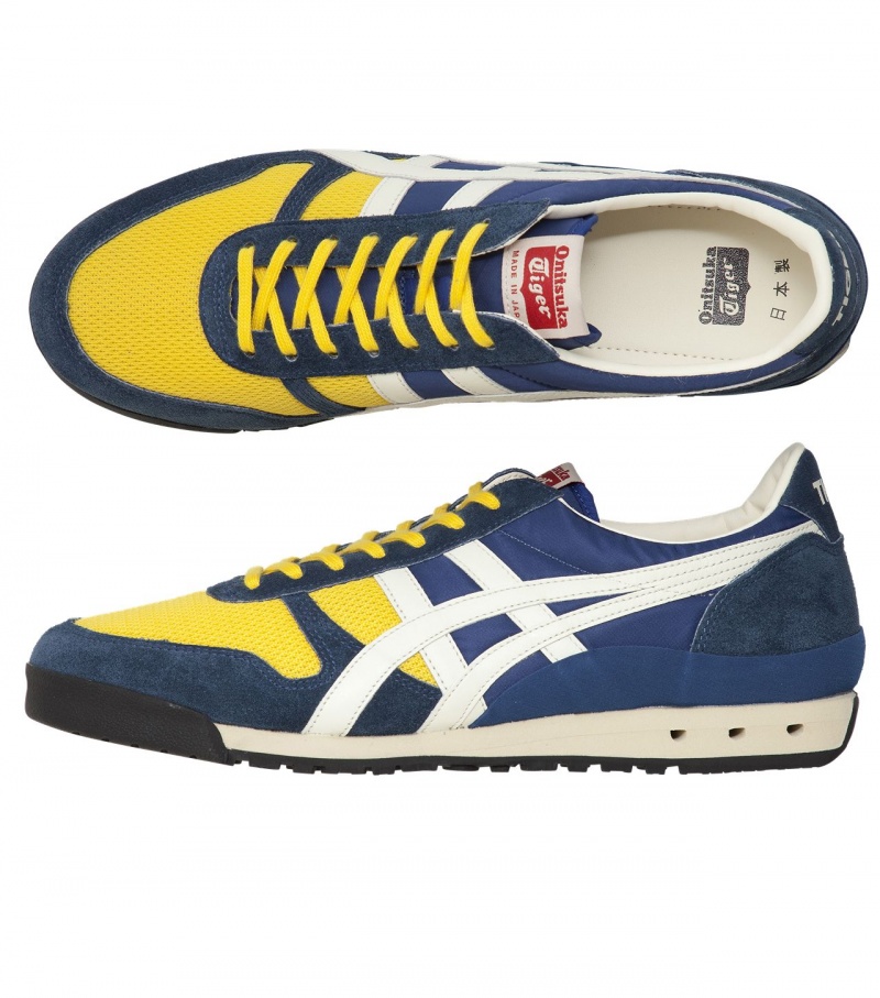 Men's Onitsuka Tiger Ultimate 81 Nm Sneakers Navy / Cream | 93574-EKJW