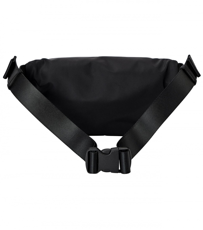 Men's Onitsuka Tiger Waist Pouch Bags Black | 02497-JSRO