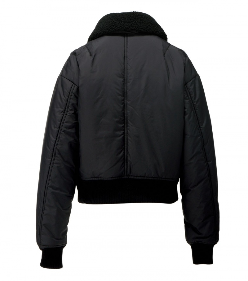 Men's Onitsuka Tiger Ws Blouson Jackets Black | 36497-TQZW