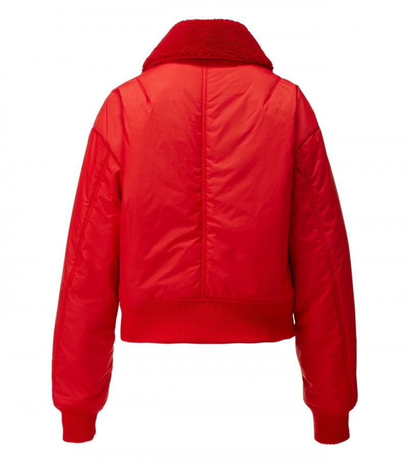 Men's Onitsuka Tiger Ws Blouson Jackets Red | 41785-YZHA