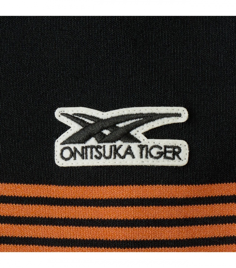 Men's Onitsuka Tiger Ws Knit Tops Black | 15479-EVWG