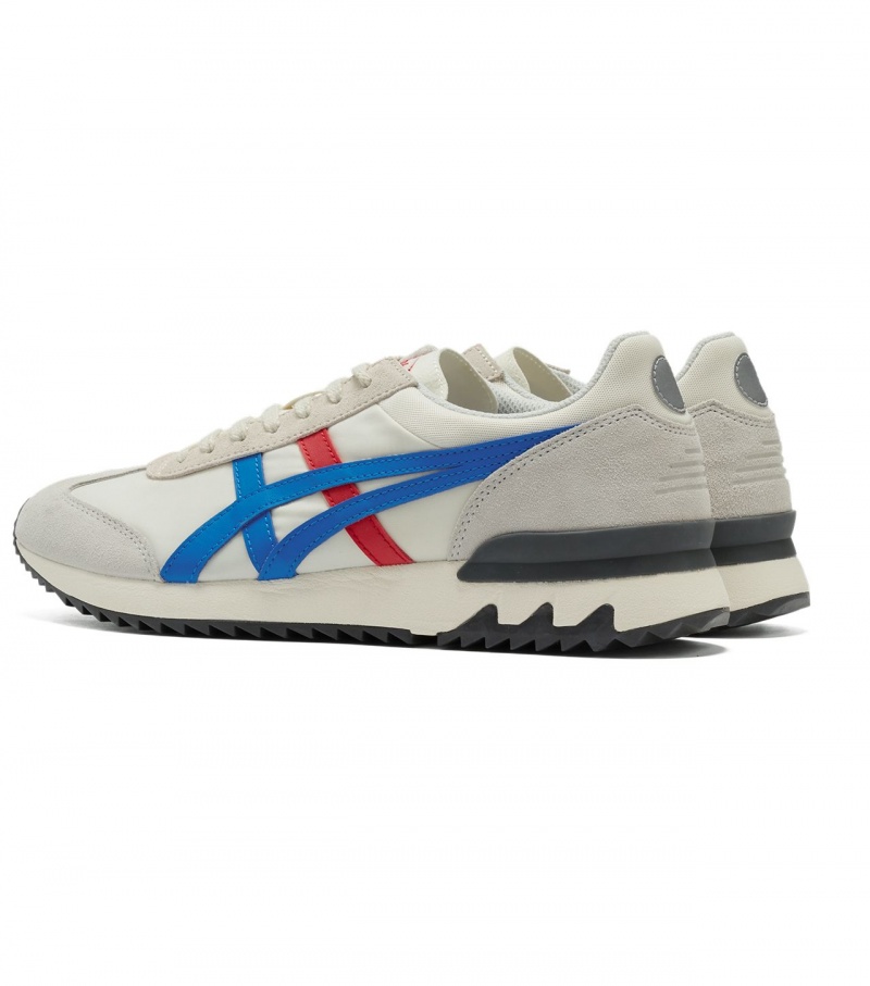 Women's Onitsuka Tiger California 78 Ex Sneakers Cream / Blue | 41302-SVPM