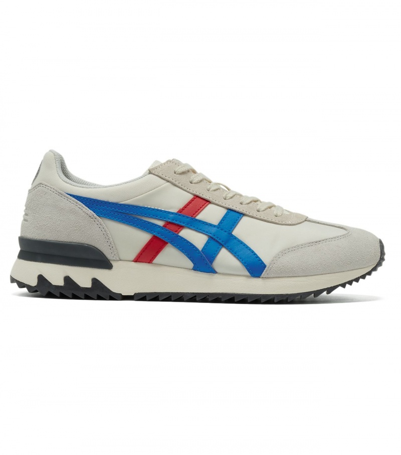 Women\'s Onitsuka Tiger California 78 Ex Sneakers Cream / Blue | 41302-SVPM