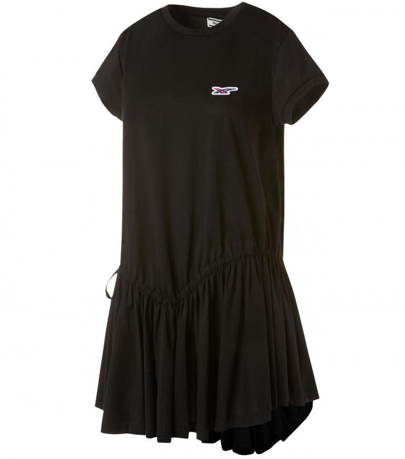 Women's Onitsuka Tiger Dress Black | 96523-FOYK