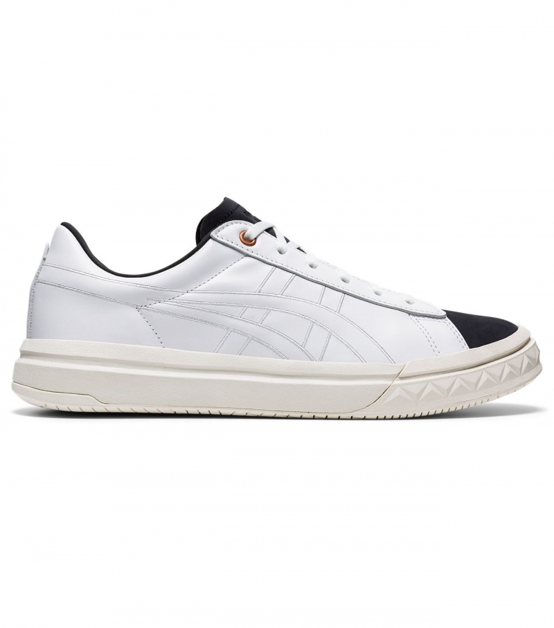 Women\'s Onitsuka Tiger Fabre Ex Low Tops White | 09653-PDVK