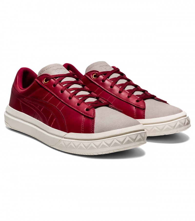 Women's Onitsuka Tiger Fabre Ex Low Tops Red | 98763-IWBA