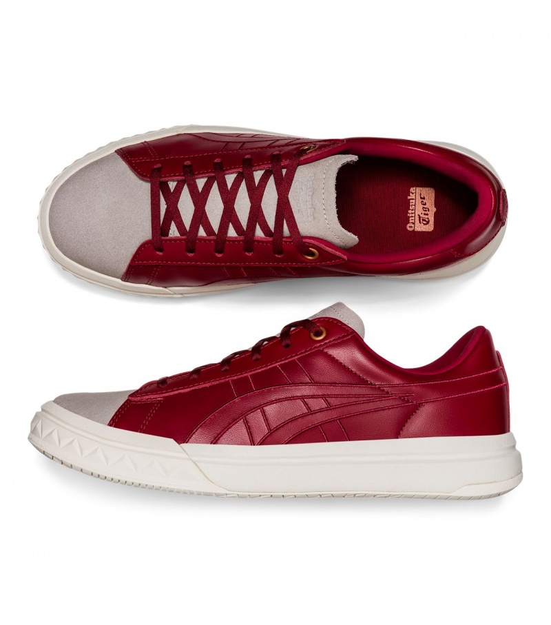 Women's Onitsuka Tiger Fabre Ex Low Tops Red | 98763-IWBA