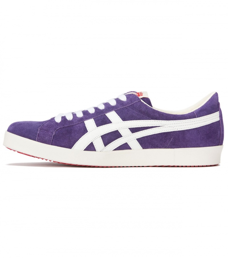 Women's Onitsuka Tiger Fabre Nm Low Tops Purple / White | 05394-WQYR