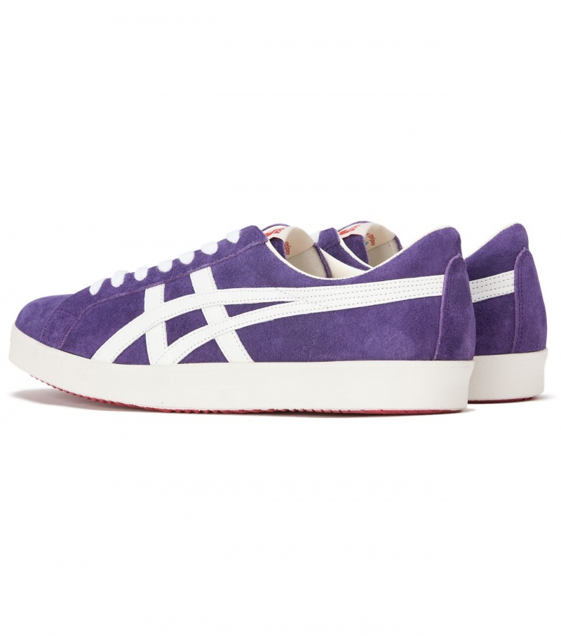 Women's Onitsuka Tiger Fabre Nm Low Tops Purple / White | 05394-WQYR